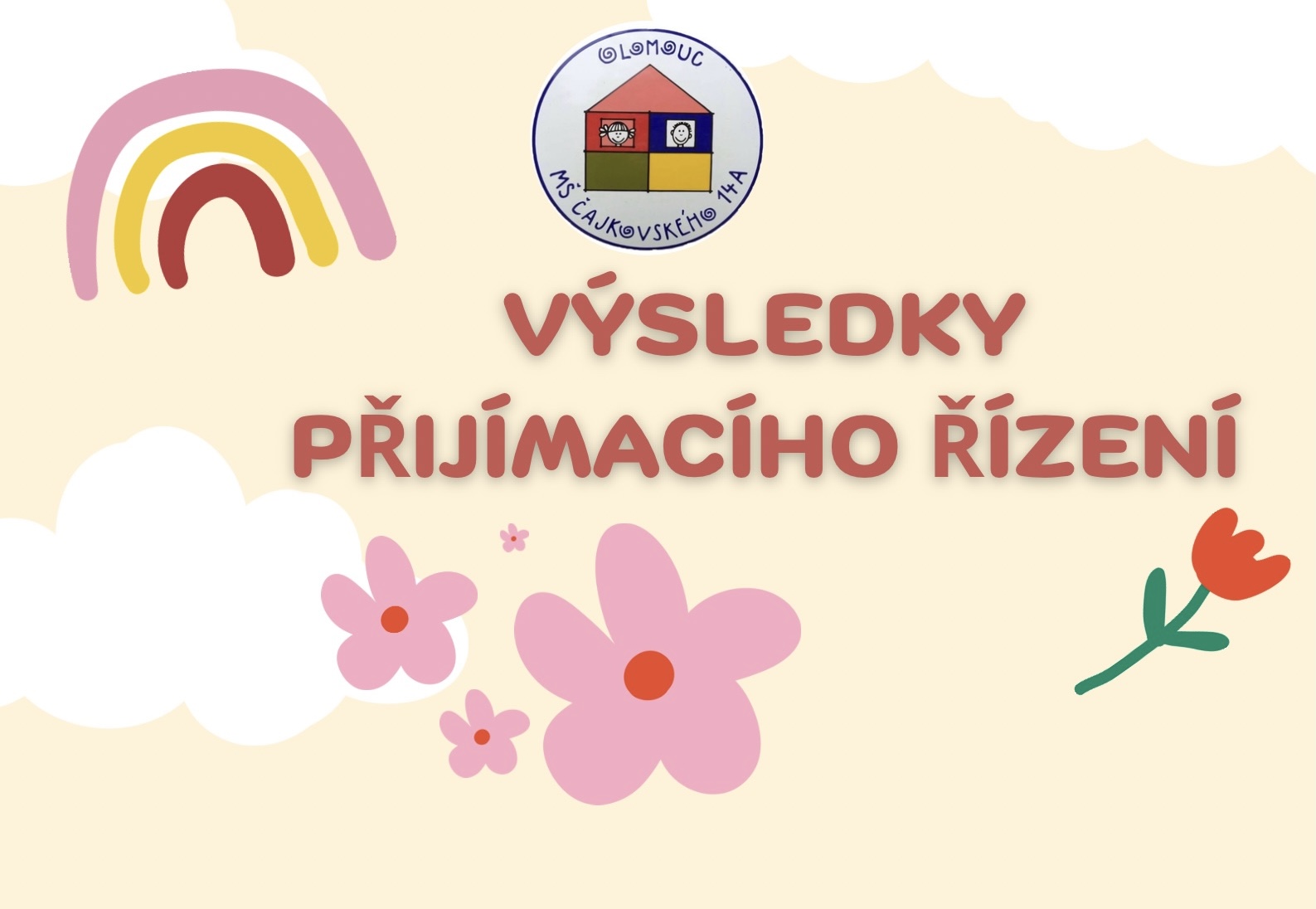 Výsledky přijímacího řízení