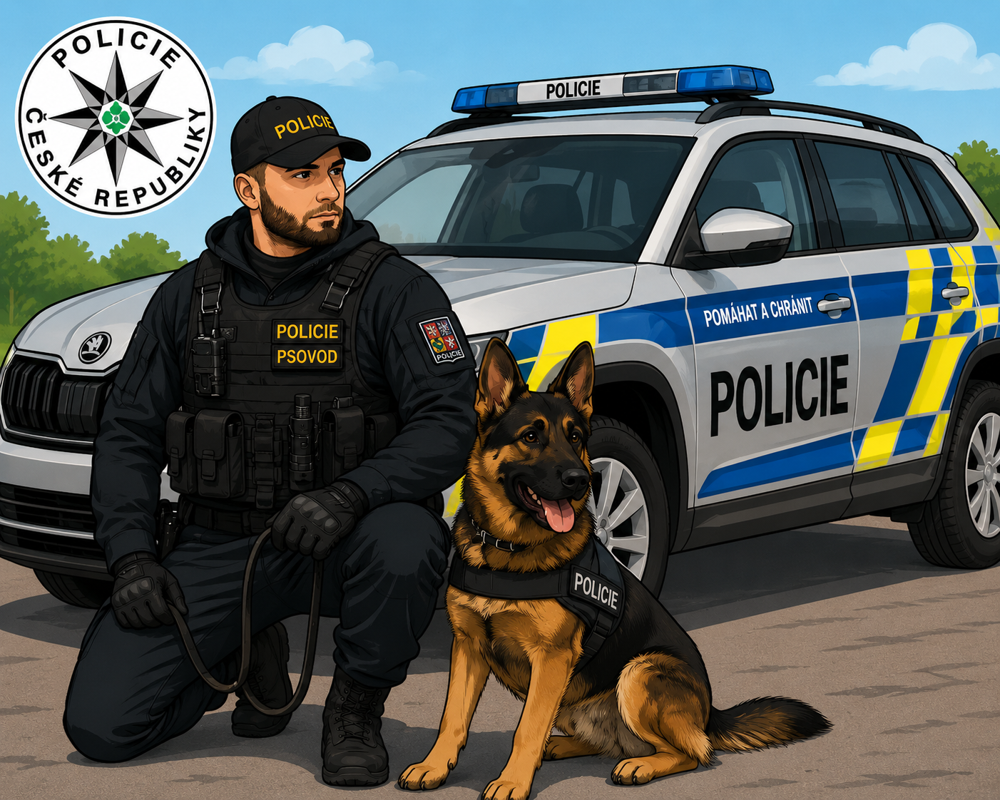 Ukázka policie
